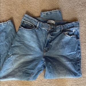 Abercrombie & Fitch Relaxed Light Blue Jeans